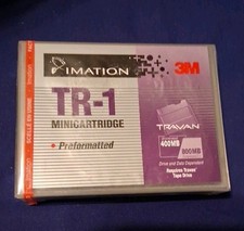 New Sealed Imation 3M TR-1 TRAVAN-1 400MB/800MB Minicartridge picture