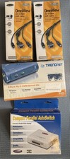 Brand New Sealed Belkin Trendnet KVM Switch Cables & Parallel Printer Switch picture