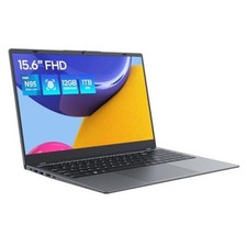 15.6 inch Laptop Computer, 12GB DDR5 1TB SSD N95 Quad-Core () | FHD IPS Gray picture