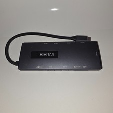 Vivitar VVRW7325 10-in-1 USB-C Hub 100W PD HDMI SD MicroSD USB 3.0 picture