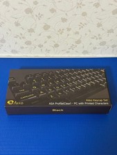 Akko 155-Key Black ASA Profile Keycap Set PC Printed Characters Clear picture