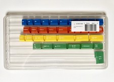 JTK Colored Modifier Kit RGBY Cherry Profile MX Mechanical Keyboard Keycaps New picture