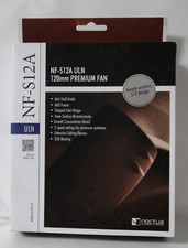 Noctua NF-S12A ULN Ultra Low Noise PC Case Cooling Fan 120mm X 25mm NEW  picture