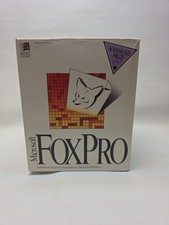 Microsoft FoxPro Database Management System Version 2.6 VTG 1994 - New Open Box  picture