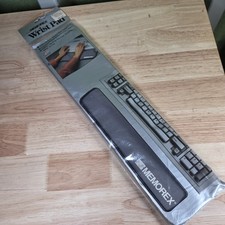 Memorex Wrist Pad Keyboard Wrist Rest Support Black 1993 NOS Sealed USA picture