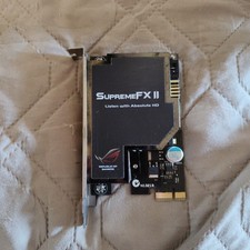 Asus ROG SupremeFX II PCIe Sound Card GREEN MAXIMUS FORMULA 84MCAI055371 picture