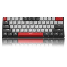 60% Mechanical Gaming Keyboard,Mixed Color Keycaps Gaming Keyboard with Click... picture