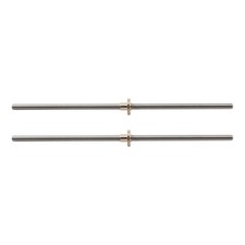 Engineering Solution 2pcs of Stainless Steel Threaded Spindles at 300mm Length picture