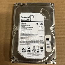 SEAGATE ST1000DX001 1TB SATA 3.5” SSHD HARD DRIVE P/N:1CM162-542 F/W:CC62 picture