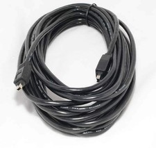 25FT Firewire Cable Black 4PIN 4PIN picture