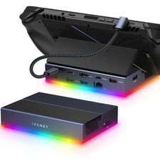 iVANKY 14-in-1 RGB 4K@144Hz Docking Station for Steam Deck OLED/ROG.. picture
