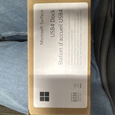 Microsoft Surface USB4 Dock Docking Station Brown M1213403-001 picture
