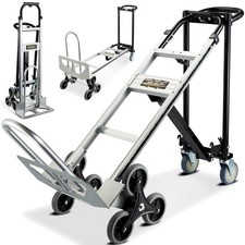 Upgrade 3 in 1 Industrial Convertible Aluminum Hand Truck Dolly 1000 LBS picture