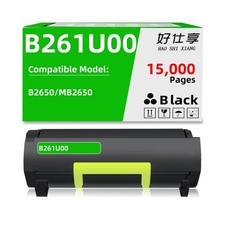 B261U00 Compatible High Yield Toner Cartridge Replacement ONLY for Lexmark B2... picture