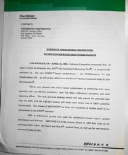 [Artificial Intelligence] Inference Press Release, 1989 - ART-IM on SPARCstation picture