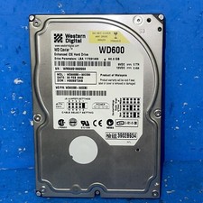 WESTERN DIGITAL WD600 WD600BB-32CCB0 HSEBBT2AB 60GB 7200RPM ATA 3.5