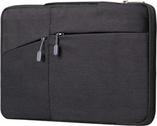 Sleeve for 10inch Laptop - Case with Handle for Carrying and Travel (Black) picture