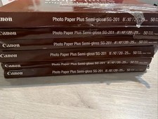 Canon SG-201 8X10(50) Photo Paper Plus Semi-Gloss 8