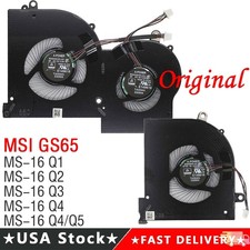Replacement CPU GPU Cooling Fan For MSI GS65 Stealth GS65VR MS-16Q1 Q2 Q3 Q4 Q5 picture
