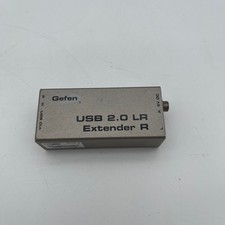 Gefen USB 2.0 LR Extender R Receiver Unit EXT-USB2.0-LR Grey Metallic CAT5 RJ45 picture