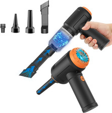 Air Duster - Computer Vacuum Cleaner - for Keyboard Cleaning - Cordless Canned A picture
