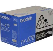 New GENUINE Brother TN-670 TN670 High Yield Toner Cartridge for HL6050 HL6050DN picture
