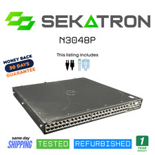 🔀 DELL N3048P Networking N3000 Series Switch • 48× PoE Gigabit • 10GbE Uplinks⚡ picture