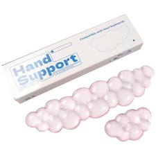 Gel Keyboard Mouse Wrist Rest Cloud Wrist Pad Pink Gaming picture