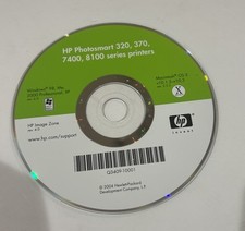 Hp Photosmart 320/370/7400/8100 Series Printers Software Driver CD DVD only picture