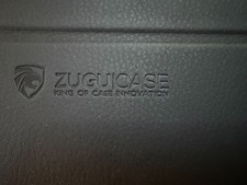 ZUGU CASE for iPad Protective Feaux Leather Black NWOT w. pen holder picture
