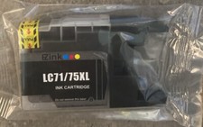 EZ LC71/75XL Black Ink Cartridge Factory Sealed Brand New picture