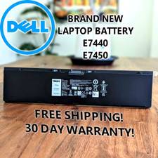 Genuine Dell Latitude E7440 E7450 Laptop Battery 47Wh 7.4 V 34GKR G95J5 3RNFD picture