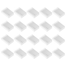 20pcs 20x14x6mm Aluminum Heatsink Cooling Fins Cooler Heatsink for IC Chips picture