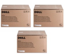 3 New Genuine Dell NY313 High Yield Toner Cartridges 5330DN NO BOX or BAG picture