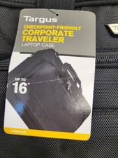 NEW Targus 16” Checkpoint Friendly Revolution Laptop Case Topload Briefcase picture