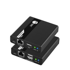 SIIG HDMI KVM Extender Over Cat6/7, 1080p60Hz, 230ft, 2 USB, CE-H27411-S1 picture