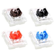 OUTEMU OTM Low Profile Mechanical Keyboard Switches Black Red Blue Brown 3-Pin picture