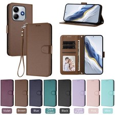 Leather Wallet Cover Case For OPPO Reno 15 14 13 13F A5 A6 A57 A15 Find X9 X8 X5 picture