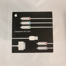 Genuine Apple Component AV Cable MB128LL/B iPod iPhone New In Open Box picture