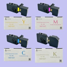 Compatible Kyocera TK-5242 TK5242 Toner Kit, Set of CMYK / 2 Packs of Black picture