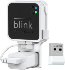 256GB USB Flash Drive with Outlet Wall Mount for Blink Sync Module 2, USB picture