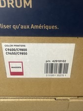 Genuine OKI Okidata 42918982 Magenta Toner Cartridge C9650 C9600 C9800 picture