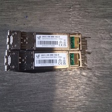 lot of 2 Ubiquiti Networks 10Gbps Multi-mode Optical SFP+ Module Duplex Transcei picture