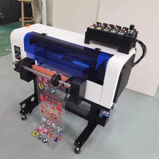 a3+ Double XP600 Head Crystal Label Uv Dtf  Printer With Uv for Paper Labels picture