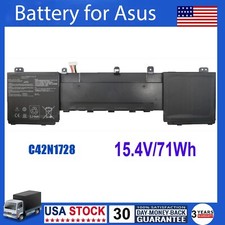 C42N1728 Battery For Asus Zenbook Pro 15 UX550G UX550GD UX550GE UX550GEX 71Wh US picture