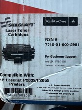 Skilcraft laser toner, color black. Compatible with HP Laserjet P2035/P2055 picture