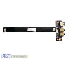 NEW Asus K53U A53U K53TA USB Dual Audio Ports Board w Ribbon LS7322P DC02001AP00 picture