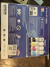 Epson EcoTank ET-2803 Color Inkjet All-In-One Printer - White picture