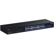 TRENDnet TEG-30262 28-Port Gigabit Switch with 4 x 10G SFP+ Ports (Version V2) picture