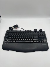 NO NUM PAD Microsoft SideWinder X6 PC Gaming Keyboard Model 1361 KU-0753 Works picture